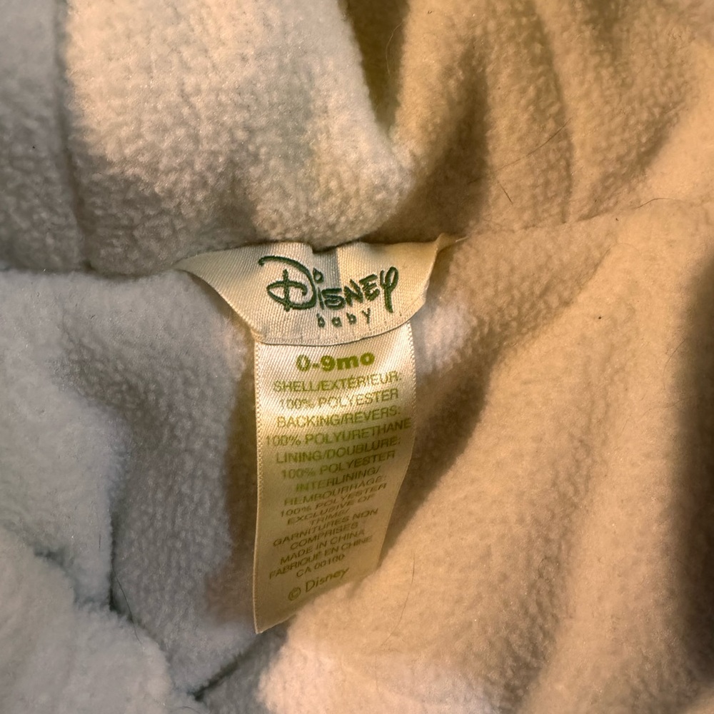 Disney Baby Soft Blue Snowsuit - Picture 2 of 2